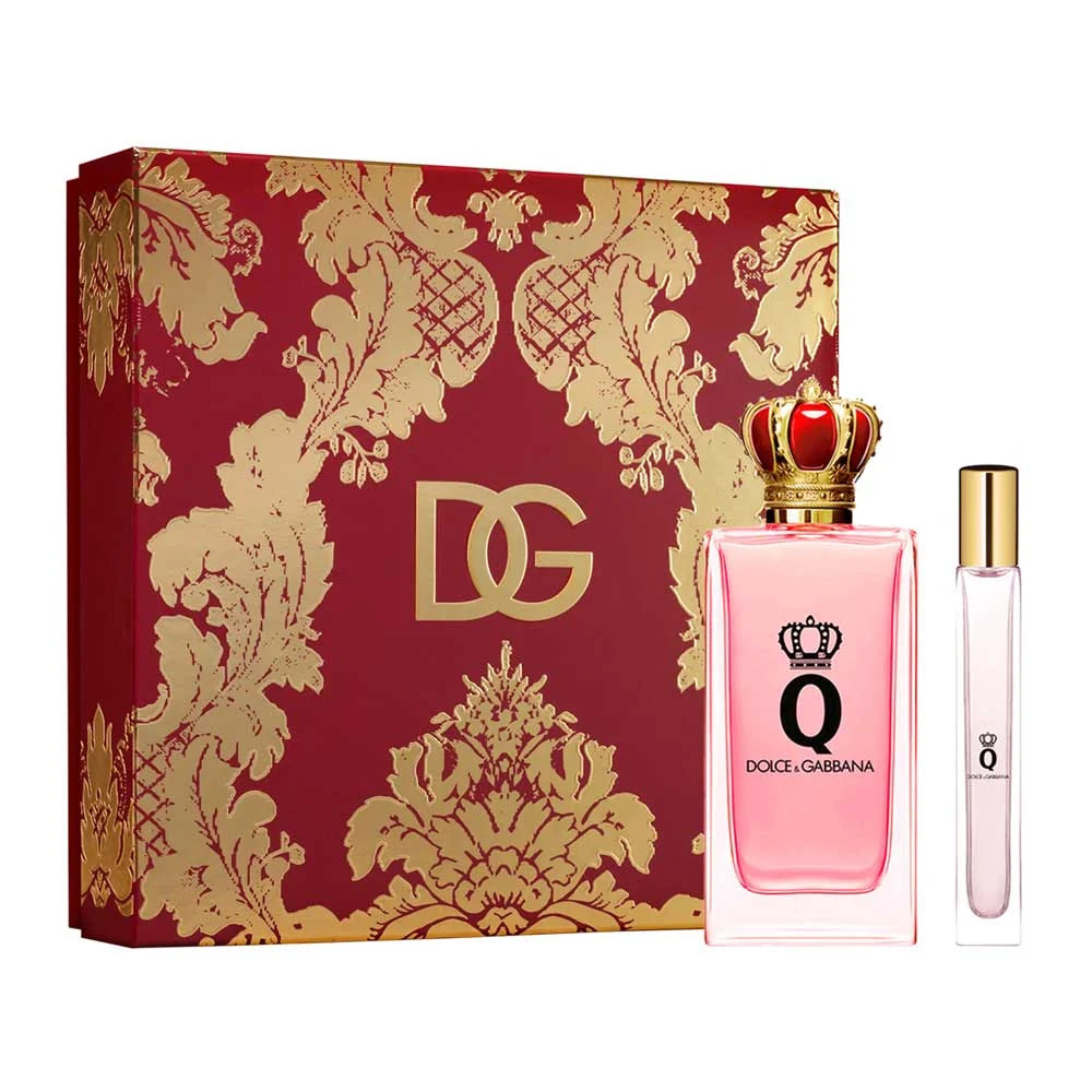 Dolce & Gabbana Queen Estuche 2 Piezas Dama EDP 100ML + Miniatura 10ML