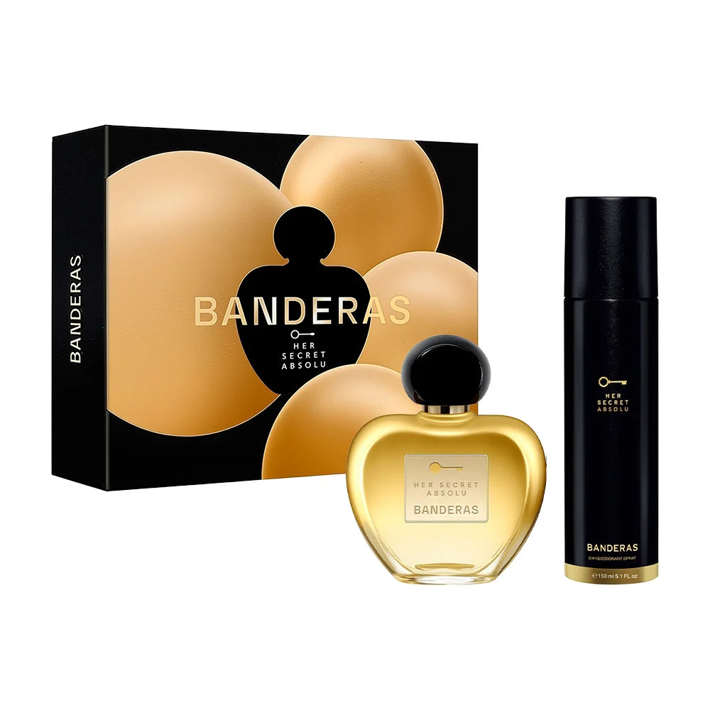 Her Secret Absolu Set 2 Piezas Dama EDP 80ML + Desodorante 150ML