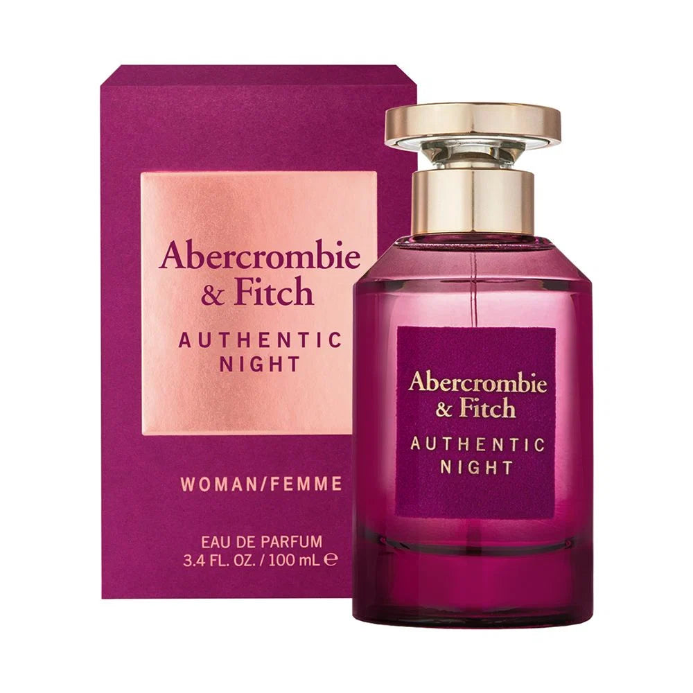 Abercrombie & Fitch Authentic Night EDP 100ml-Dama