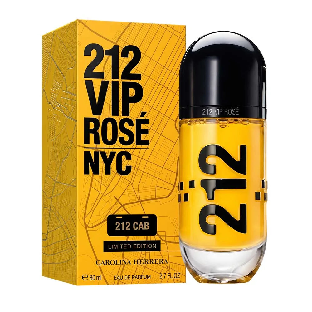 CH 212 VIP Rose Cab Limited Edition EDP 80ML-Dama