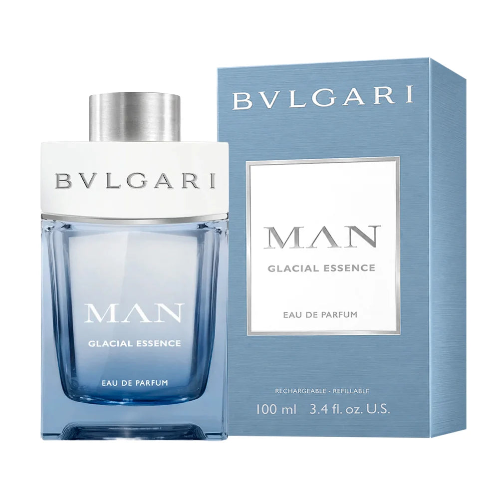 Bvlgari Man Glacial Essence Refillable EDP 100ML-Caballero