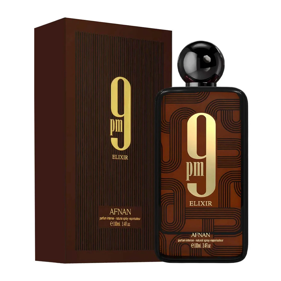 Afnan 9pm Elixir Parfum Intense EDP 100ML-Caballero